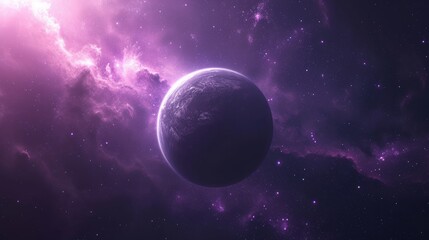 Wall Mural - minimalist celestial bodies and phenomena create a serene and captivating scene