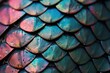 © PinkiePie - colorful metal texture snake scales