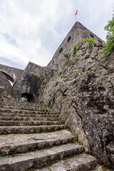 Wall Mural - Herceg Novi, Montenegro - August 06, 2023: Forte Mare Fortress in Herceg Novi, Montenegro.