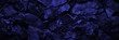 © Konstantin - Navy natural bold abstract rock background. Dark blue stone texture mountain close-up cracked for banner ad design copy space