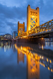 Fototapeta  - Sacramento's Tower Bridge