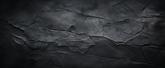 Wall Mural - Textured dark charcoal grey background for food photography or simila