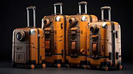 Wall Mural - Robotic luggage handlers