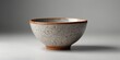 ceramic bowl on black background