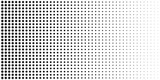 Fototapeta  - Background with monochrome dotted texture. Polka dot pattern template. Background with black dots - stock vector dots background vector dots illustration
