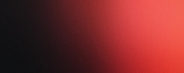 Poster - Retro Red Gradient Grungy Background