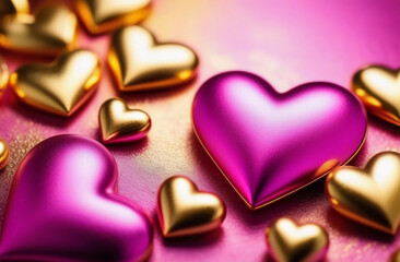 Wall Mural - heart with paint. generating by ai technology