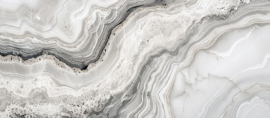 Wall Mural - Natural texture background with gray and white marble pattern.