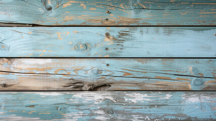 Wall Mural - Vintage of rustic blue wooden for background texture	
