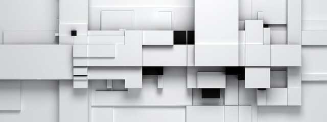 Wall Mural - linear squares pattern creative minimalistic idea of modern design with abstract geometric backgroun