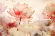 Watercolor lotus flowers water lilies light background
Generative AI	