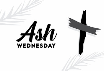 Celebrate Ash Wednesday with cross