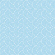 Abstract background with a wave styled pattern in pastel blue colour