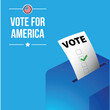 Usa Presidential election Vote box