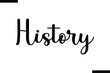 © Vector Hub - History Vector Text Bold Inspirational Travel Typography