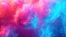 Neon Cotton Candy Textured Background. Close Up Of Fluffy Cotton Candy.