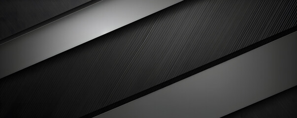 Wall Mural - An abstract dark background featuring a carbon fiber texture. The illustration depicts a black carbon fiber background, providing a sleek and textured visual effect.