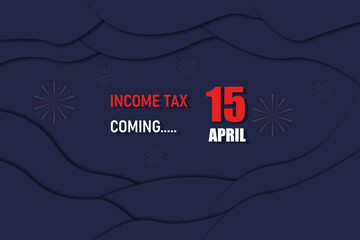 tax day concept background usa tax day reminder concept background, tax day 2024, tax 2024, tax day 