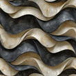 Wave Pattern Tile for seamless backgrounds and for filling surfaces in soft colors, ai generated