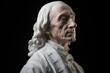© Ferenc - John Locke statue from profile. He known for his contributions to empiricism, liberalism, and political theory, particularly the concept of the social contract and individual rights.