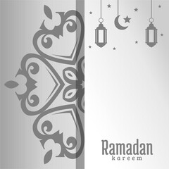 Wall Mural - ramadan kareem islamic greeting card background vector illustration
