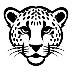 Wall Mural - Jaguar Flat Icon Isolated On White Background