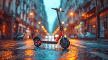 E-scooter In The City