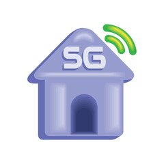 Sticker - 5G digital technology