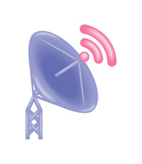 Sticker - 5G technology antenna