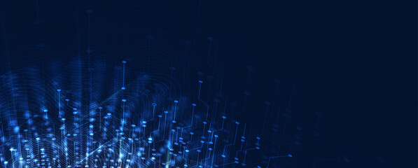 Abstract vector background. Futuristic technology style. Elegant background for business tech presentations.