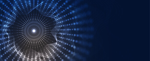 Abstract vector background. Futuristic technology style. Elegant background for business tech presentations.