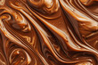 A mass of Toffee swirl background. melted Toffee mass. Gradient Mesh Toffee swirl background. Clean, detailed melted Toffee mass.