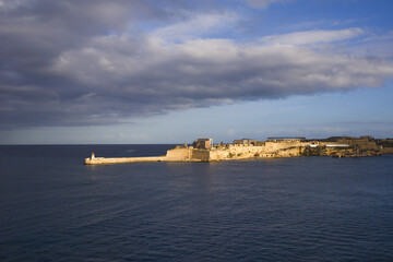 Wall Mural - Ricasoli East Breakwater in Kalkara, Malta