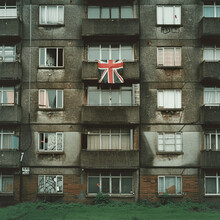 35mm Film Camera Photo Of A British Council Estate