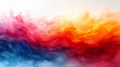Abstract rainbow colored background,
