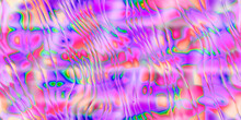 Wavy Glass Distortion Of Bright Colors Repeat Pattern