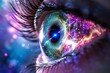 Human Cyborg AI Eye outer retinal function. Eye eye pain management optic nerve lens lasek color vision. Visionary iris contact lenses sight iris sphincter muscle eyelashes