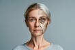 Aging antioxidants. Comparison young to old woman vitality boost. Less Wrinkles, lichen planus, premature graying, lines through skincare, anti aging cream, roar and face lift