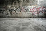 graffiti on the wall