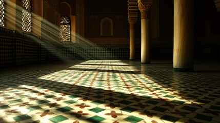 Wall Mural - interior of the mosque country