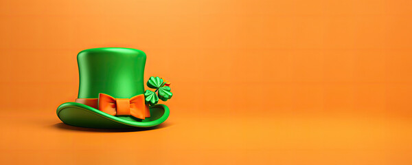 Poster - St. Patrick's Day Green Top Hat