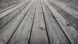 Fototapeta Desenie - Grey boards wood. Generative Ai.