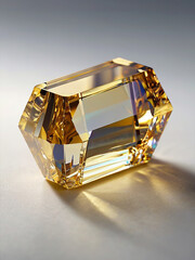 clear gold crystal piece 2