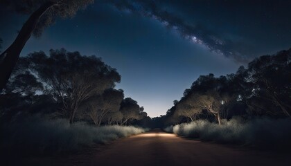 Wall Mural - treelined pathway, eucalyptus grove, wedding backdrop, maternity backdrop, photography backdrop, pathway, 