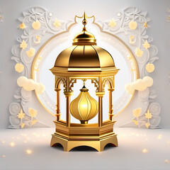 lantern with a background