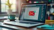 © tonstock - Be alert for blue phishing scams in your email, safeguard your information with strong passwords and security to prevent cyber attacks.