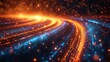 © tonstock - Step into a world where vibrant frequencies and complex algorithms create a digital matrix of innovation and connectivity, illuminating the future of technology.