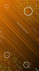 Wall Mural - speed line background. seamless looped orange colored diagonal moving lines and shapes motion backgr