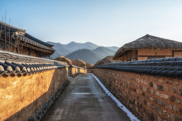 Wall Mural - Andong Hahoe Folk Village