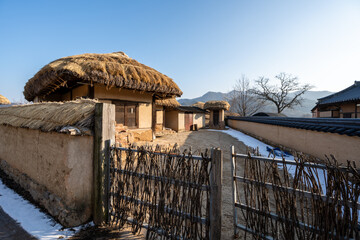 Wall Mural - Andong Hahoe Folk Village